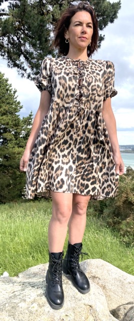 Robe léopard Sarah