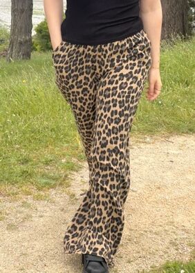 Pantalon leopard