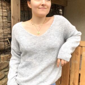 Pull Ava gris