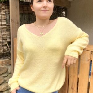 Pull Ava jaune