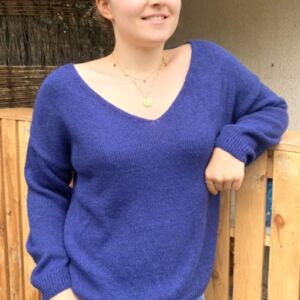 Pull Ava bleu marine